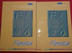 Colecionismo- Manual de Proprietário Ford Fiesta !! modelo 1996  !! com livreto de tempo de garantia e manutenção de peças !! Perfeito estado ;
