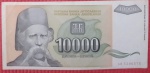 Cedula - Iuguslavia !! valor de 10.000 Dinara !! decreto de 1983 !! Soberba !!
