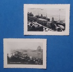 Fotografias - 2 fotos - Rio de Janeiro, (1) botafogo  (2) botafogo - Preto e branco , decada de 1950 !!!  Tamanho de 8cmX 12cm ,  !!! 