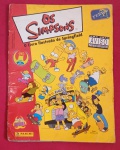 Album de figurinhas !! OS SIMPSONS !! edição PANINI !! 100% completo !! adição d ano de 1999 !! valor de mercado cerca de 200,00 Reais !! possui marcas do tempo !! acervo de colecionador !!