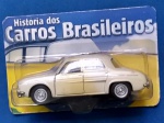 Colecionismo - Miniatura - Coleção carros Brasileiros !! Modelo Gordini cor Branco !! Lacrado na embalagem !! Acervo de colecionador !! 