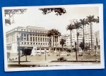 cartofilia - São Paulo !! Praça /Parque do Anhagabahu !!! Vista do Viaduto !!  Raro , datado de 1946   !!