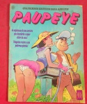 Revista - Quadrinhos Erotico !!  PAUPEYE !! editora ONIX !! Raridade .. edição de 1989 !!  ainda preto e barnco !! muito dificil de aparecer !! improprio para menores de 21 anos !!