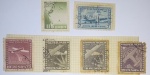 Filatelia - 6 selos de Aviação , 3 paizes difrentes !! Japão / Canada / e chile !! Todos antigos !!!