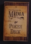 Colecionismo- baralho de comemoração do Dia da Midia !! motivos de faroeste Americano !! variaos personagens !! Poker DECK !! completo na embalagem original !!