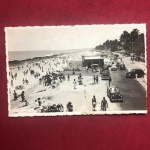 Cartofilia, Praia da Boa Viagem ( Recife ) - preto e branco, década de 1950 !!!