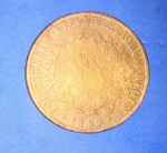 Moeda / Portugal - V Reis  ano de 1875 !! Material bronze !! Valor estimado de mercado= 50,00 R$  !! 