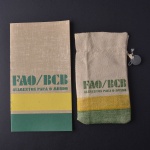 Moedas Brasileiras, SÉRIE FAO - Invólucro Original do Banco Central do Brasil, Acompanha Folheto Explicativo, Valores 1; 2 e 5 Centavos, Período 1975/1978, Aço Inoxidável, Lacrado, Flor de Cunhos.