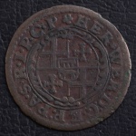 Moeda Estrangeira, Estado Alemão - PADERBORN, Valor 4 Pfennig, Ano 1693, Cobre, Alta Cotação nos Catálogos Internacionais, Difícil Encontrar neste Estado de Conservação - Soberba.