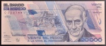 Cédula Estrangeira , MÉXICO, Valor 20.000 Pesos, Data 20/03/1989, Flor de Estampa.