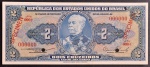 Cédula Brasileira, "SPECIMEN", Série 000ª, Valor 2 Cruzeiros, Chancelas Claudionor de Souza Lemos/Oswaldo Aranha, 1ª Estampa, Ano 1954, Flor de Estampa