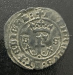 Moeda Estrangeira, REIS CATÓLICOS - SEVILLA / ESPANHA, Valor 1 Blanca, Período 1492/1504, Metal Vellón, Muito Bem Conservada.