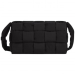 Bolsa Bottega Veneta, modelo Padded Tech, unissex, com alça de ombro ou transversal, acolchoada de n