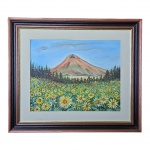 MARÍLIA - OST - Representando paisagem ace datado 97, 69 x 60 cm.