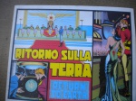  Gibi - Álbum - FLASH GORDON - RITORNO SULLA RERRA - RETURN TO EARTH - By Alex Raymond - Sunday Pages Year 1941 - Publicação de 1977 de Published pacific Comics - Capa cartonada - Formato 39 X 2 cm <<<<< Publicação americana no idioma inglês, em belíssima impressão em cores, em papel couche 150 gramas >>>>> Estado de banca, contendo 60 páginas