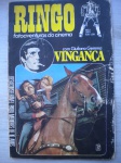Gibi - RINGO - Nº 1 - Ano 1971 - Editora RGE - Formato 17 X 26 cm <<<<< Apresenta: Foto quadrinização do filme VINGANÇA, com Giuliano Gemma >>>>> Bom estado de conservação, contendo 66 páginas. Corte sem perda de 5 cm na capa junto a borda direita, sem perdas