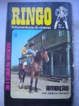 Gibi - RINGO - Nº 2 - Ano 1971 - Editora RGE - Formato 17 X 26 cm <<<<< Apresenta: Foto quadrinização do filme AMBIÇÃO, com Giuliano GMMA >>>>> Bom para muito bom estado de conservação, contendo 68 páginas. Pequenas marcas de dobras junto a borda direita.