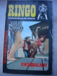 Gibi - RINGO - Nº 3 - Ano 171 - Editora RGE - Formato 17 X 26 cm <<<<<Apresenta: Foto quadrinização do filme ENCURRALADO, com Eli Wallach, Terence Hull e Bud Spencer >>>>>> Muito bom estado de conservação, contendo 68 páginas. Leve desgaste na borda direita da capa.