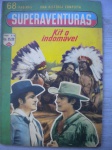 Gibi - SUPERAVENTURAS - Nº 9 - Ano I - Sem data - Editora Ediex - Formato 16 X 23 cm <<<<<< Apresenta: Foto quadrinização do filme KIT O ONDOMÁVEL >>>>>> Ótimo-Excelente estado de conservação contendo 68 páginas.