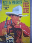 Gibi - REIS DO FAROESTE - Nº 1 - Julho de 1953 - Editora Ebal - Formato americano <<<<< BUCK JONES em A ESTRADA DO DIABO - Exemplar em fac-simile em excelente qualidade de impressão >>>>> estado de banca, contendo 52 páginas