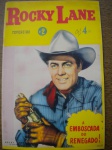 Gibi - ROCKY LANE - Nº 2 - Fevereiro, sem informar o ano - Editora RGE - Formato americano <<<< Edição em fac-simile, em papel especial 90 gramas, parecido com o utilizado na época, com a capa em cores - Ótima qualidade de impressão >>>> Estado de banca, contendo 68 páginas.