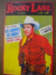 Gibi - ROCKY LANE - Nº 3 - Março, sem informar o ano - Editora RGE - Formato americano <<<< Edição em fac-simile, em papel especial 90 gramas, parecido com o utilizado na época, com a capa colorida - Ótima qualidade de impressão >>>> Estado de banca, contendo 52 páginas.