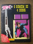Gibi - TEX - Nº 33 - 2ª Edição - Janeiro de 1980 - Editora Vecchi - Formatinho <<<<<< História O HOMEM DE 4 DEDOS >>>>>> Revista em ótimo estado de conservação, contendo 148 páginas.