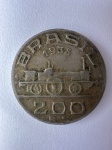 Brasil - MOEDA DE 200 RÉIS - Ano 1938 - Flor de cunho