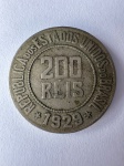 Brasil - MOEDA DE 200 RÉIS - Ano 1929 - Flor de cunho