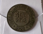 Brasil - MOEDA DE 400 RÉIS - Ano 1920