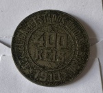 Brasil - MOEDA DE 400 RÉIS - Ano 1913