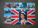 Cartão Postal - PLC8055 - Lindo Cartão Postal da RAINHA ELIZABETH II e GRARDAS DESFILANDO - LONDRES - CARTÃO POSTAL NÃO CIRCULADO - Ótimo estado de conservação.