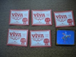 Colecionismo - (Lote com 6 - #-5) - FIGURINHAS DO ÁLBUM VIVA A VIDA É UMA FESTA - Disney, Pixar, Editora Abril - Lotes sem repetição - Excelente estado de conservação.