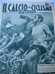 Futebol - Jornal - IL CALCIO E IL CICLISMO ILLUSTRADO - Nº 24 - Ano XXII - Milano, 12 de Junho de 1952 - Formato Tabloide - Bom estado de conservação.