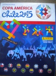 Álbum de Figurinhas - COPA AMÉRICA - CHILE 2015 - Editora Panini <<<<<<< SEMI VAZIO - TRAZ SOMENTE 4 FIGURINHAS >>>>>> Álbum em excelente estado de conservação
