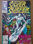 Gibi - SILVER SURFER - (SURFISTA PRATEADO) - Nº 32 - Vol. 3 - 12-1989 - Editora Marvel - Formato americano - Publicação americano no idioma inglês - Revista em ótimo estado de conservação, contendo 34 páginas, EM CORES