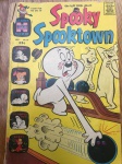 Gibi - SPOOKY SPOOKTOWN - Vol. 1 - Nº 21 - Setembro 1967 - Editora Harvey Comics - Formato americano <<<<<< PRODUÇÃO AMERICANA NO IDIOMA INGLÊS >>>>> Revista em bom estado de conservação, contendo 68 páginas, em cores. OBS. Perda de 2 cm2 na ponta superior da capa junto a lombada.