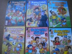 Gibi - (Lote com 7) - RONALDINHO GAÚCHO - Lote com 7 exemplares todas em português - Formatinho <<<<< Veja imagens de todas as capas >>>>> Muito bom e ótimo estado de conservação.