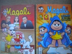 Gibi - (Lote com 3) - MAGALI - Lote com 3 exemplares todas em português - Formatinho <<<<< Veja todas as imagens das capas >>>>> Todas em bom estado de conservação.