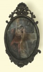 Porta retratos em metal estilo Ingles, medindo: 12 cm x 16 cm