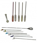 Lote contendo: diversas peças para mexer em murao e vidro.