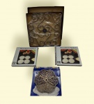 Lote contendo: diversos descansos de pratos variados