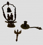 Lote contendo: peças em bronze variados