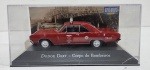 Colecionismo - Carro modelo dodge dart corpo bombeiros. Coleção Carros Inesquecíveis do Brasil. Acompanha expositor e caixa acrílica.  Medindo 7 x 7 x 15 cm