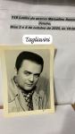 FOTOGRAFIA ASSINADA, * FERRUCCIO TAGLIAVINI  -  MEDIDAS 18X13 CM. DEDICATÓRIA A BORIS FEIGHELSTEIN