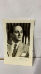 FOTOGRAFIA CANTOR DE ÓPERA . 15x10 CM.