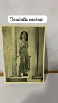 FOTOGRAFIA ASSINADA ( NA CHAPA) ELISABETTA BARBATO    CANTORA DE ÓPERA MEDIDAS 15X10 CM. COLEÇÃO   BORIS FEIGHELSTEIN