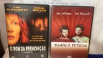 DVD  DAMON E PYTHIAS O DOM DA PREMONIÇÃO / EM ÓTIMO ESTADO - MÍDIA EM BOM ESTADO GERAL