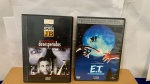 2 DVDs  - E. T. O EXTRATERRESTRE, MEDIDAS DESESPERADAS   *  EM ÓTIMO ESTADO