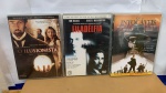 3 DVDs:  OS INTOCÁVEIS  E  OUTROS   *  EM  BOM  ESTADO